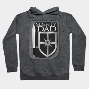 Mighty Dad Sword and Shield Hoodie